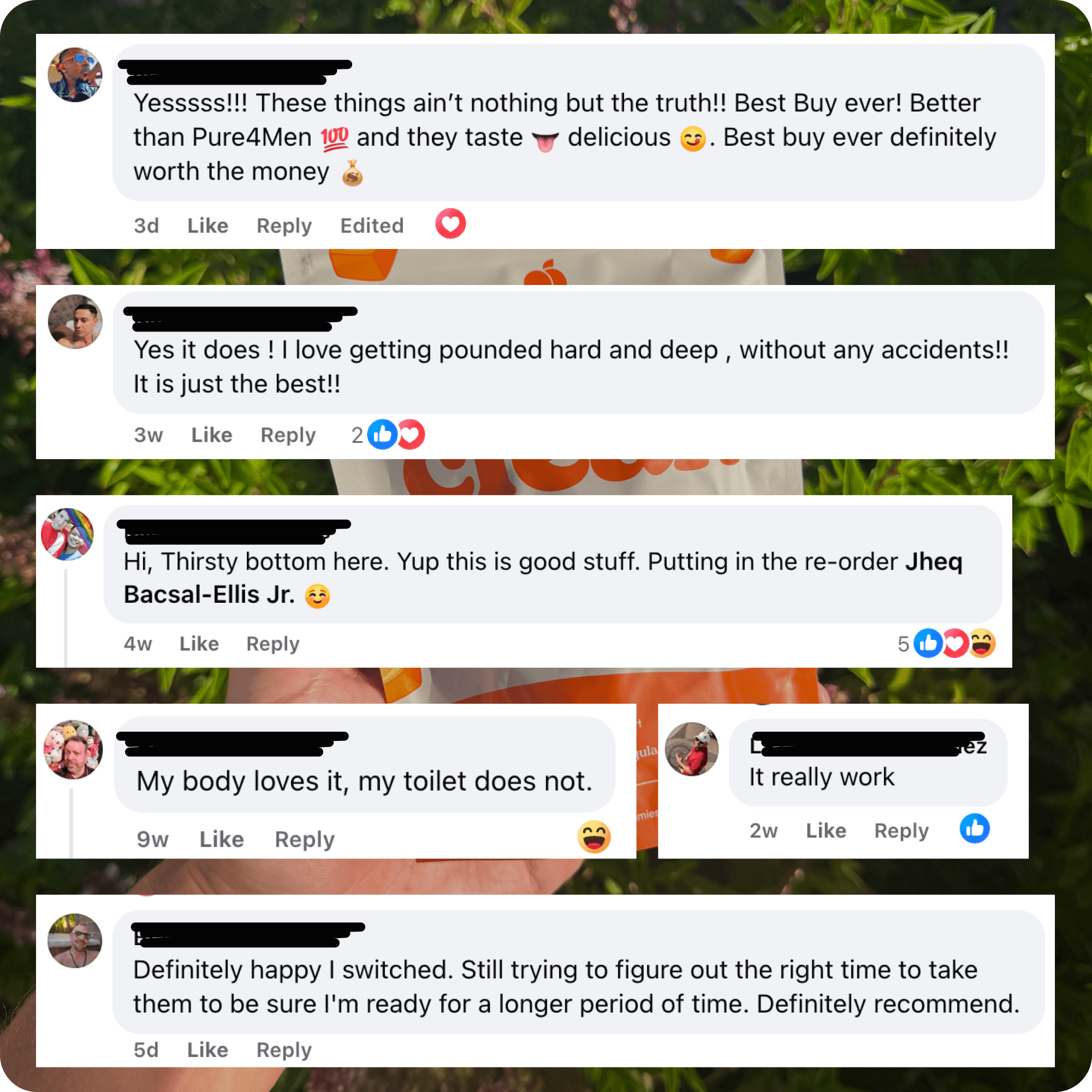 Bottle of Clean Prebiotic Fiber Gummies, mixed berry flavor, with benefits listed on the side.