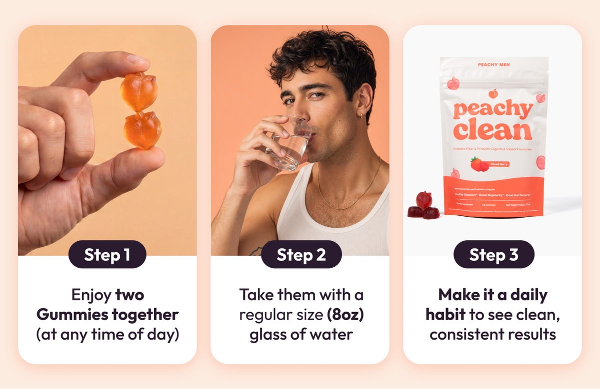 Galería de Peachy Clean (LP de salud intestinal)