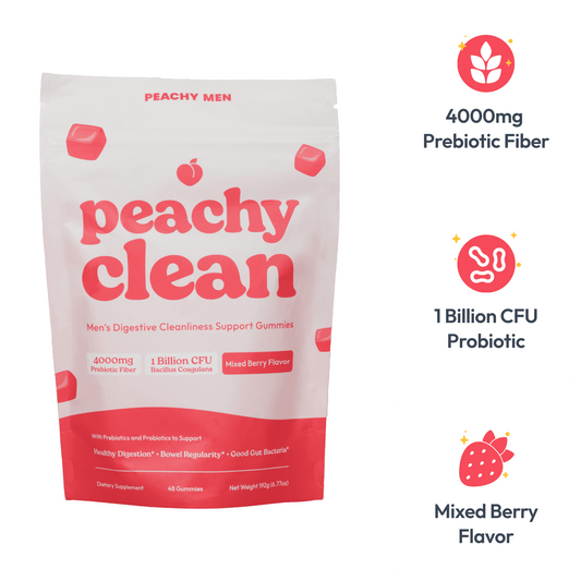 Mixed Berry Peachy Clean Pre+Probiotic Fiber Gummies