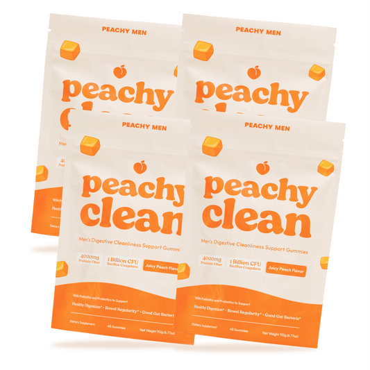Peachy Clean Pre+Probiotic Fiber Gummies - 4 Pack
