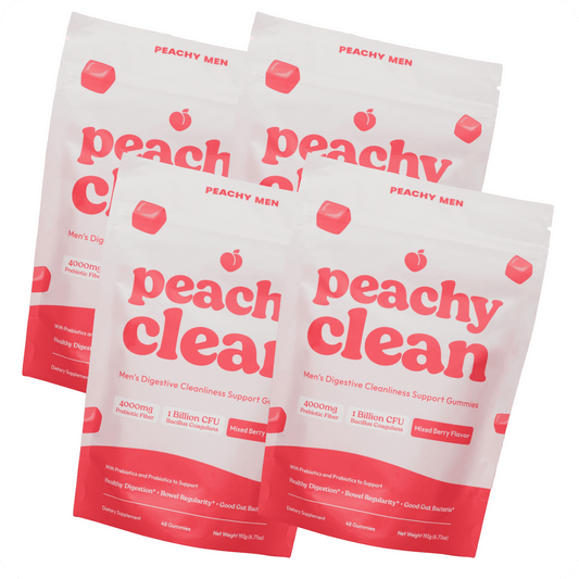 Mixed Berry Peachy Clean Pre+Probiotic Fiber Gummies - 4 Pack