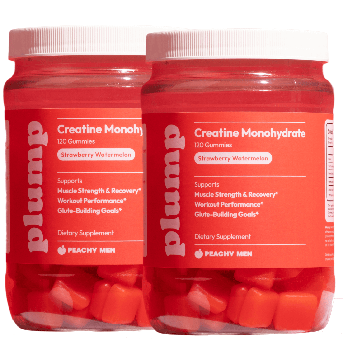 Peachy Plump - Creatine Gummies