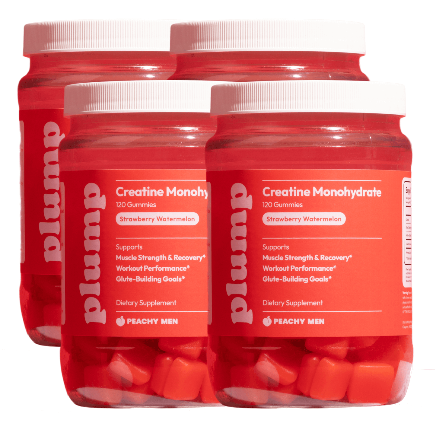 Peachy Plump - Creatine Gummies