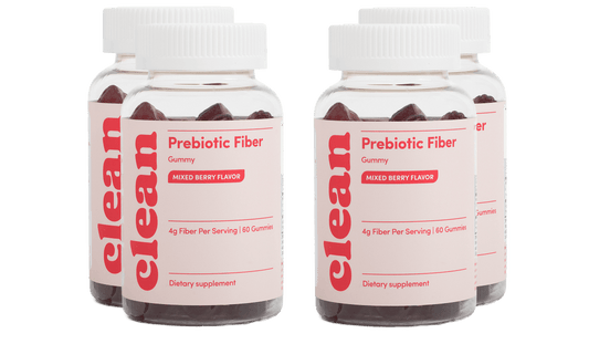 Peachy Clean Fiber Gummies 4 Pack